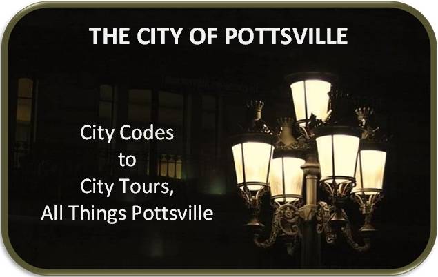 Schuylkill County city of Pottsville city lights pic