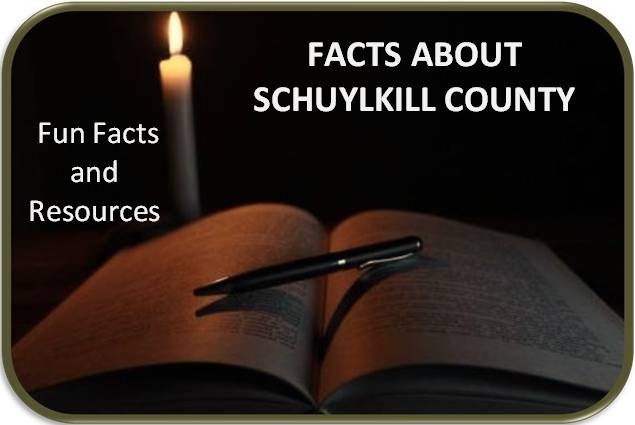 facts about Schuylkill County Wikipedia book candle pen pic